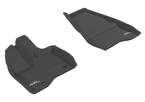 3D MAXpider 2011-2014 Ford Explorer Kagu 1st Row Floormat - Black - L1FR03611509