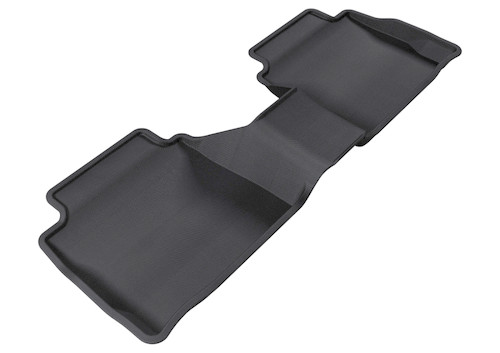 3D MAXpider 2013-2020 Ford/Lincoln Fusion/MKZ Kagu 2nd Row Floormats - Black - L1FR06021509