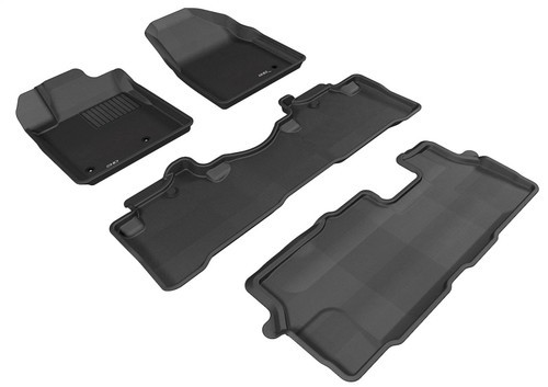 3D MAXpider 09-15 Honda Pilot Kagu Black Full Set - L1HD05801509 Photo - Primary