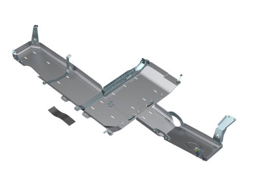 Artec Industries 2018-2020 Jeep Wrangler JL Sahara Full Bellypan w/ Oil Door - 4 Door 3.6L Aluminum - JL4161 Photo - Primary