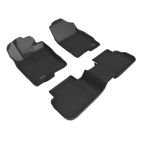 3D MAXpider 22-27 Honda CIvic / CIvic TYPE R Kagu Black Full Set (NO REAR USB PORT) - L1HD12001509 Photo - Primary