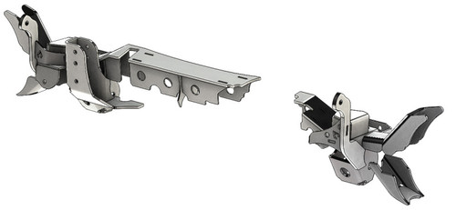 Artec Industries 93-06 Jeep Wrangler TJ Front Axle Swap Kit Dana 44 (Rubicon) Lca Brkts w/ Cam Slot - TJ4416