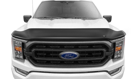 AVS 21-22 Ford F-150 (Excl. Tremor/Raptor) High Profile Bugflector II Hood Shield - Smoke - 25621