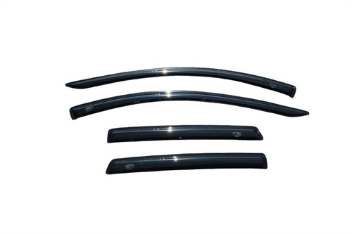 AVS 07-14 Ford Edge Ventvisor Outside Mount Window Deflectors 4pc - Smoke - 94141
