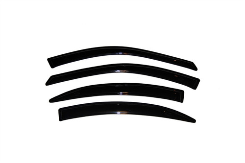 AVS 96-03 Ford Taurus Wagon Ventvisor Outside Mount Window Deflectors 4pc - Smoke - 94901