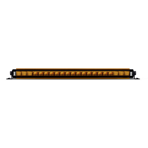 Borne Off-Road Light Bar Cover Single Row 20in Amber - BNLT-COV-SS20YL