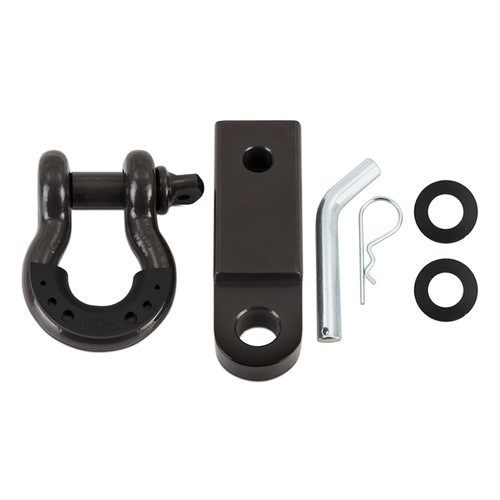 Borne Off-Road Borne Hitch Receiver and Shackle Set Black - BNRS-BK