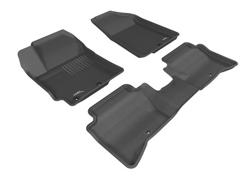 3D MAXpider 14-17 Kia Rio / Rio 5 Kagu Black Full Set - L1KA03701509 Photo - Primary
