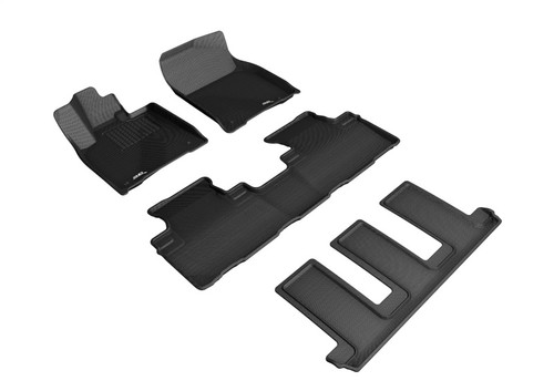 3D MAXpider 18-22 Lexus RXL Kagu Black Full Set - L1LX06001509 Photo - Primary