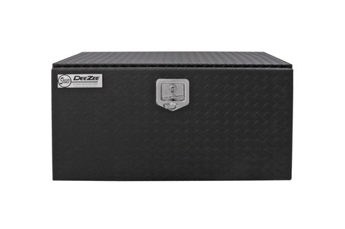 Deezee Universal Tool Box - Specialty Underbed Black BT Alum 36X20X18 (Txt Blk) - DZ77TB