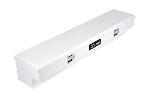 Deezee Universal Tool Box - Hardware Side Mount - White 60In - DZ8760S