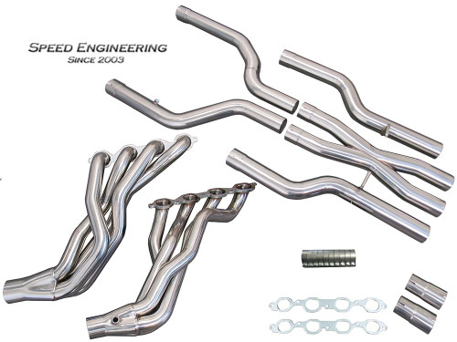 Speed Engineering - 2" Long Tube  Headers w. X-Pipe - 2016+ CTS-V Speed Engineering - 2" Long Tube  Headers w. X-Pipe - 2016+ CTS-V