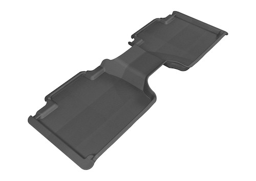3D MAXpider 2012-2020 Toyota Tacoma Access Cab Kagu 2nd Row Floormats - Black - L1TY09121509