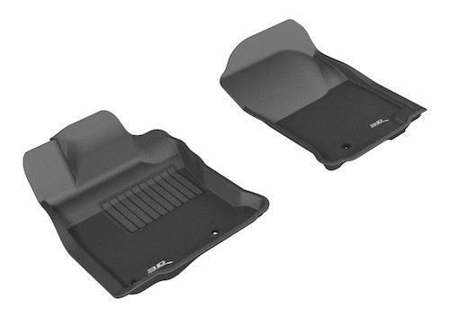 3D MAXpider 2013-2020 Toyota 4Runner Kagu 1st Row Floormat - Black - L1TY12811509