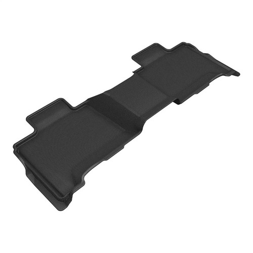 3D MAXider 23-24 Toyota Sequoia Kagu Black Floor Mat - Row 2 - L1TY30321509