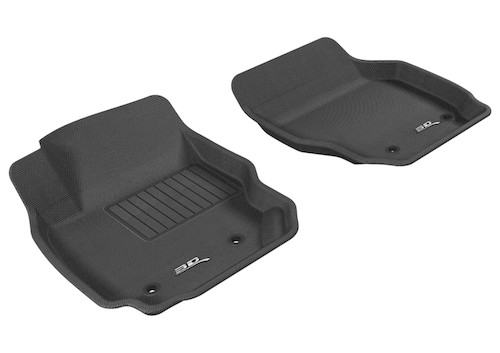 3D MAXpider 2007-2016 Volvo S80 Kagu 1st Row Floormat - Black - L1VV00211509