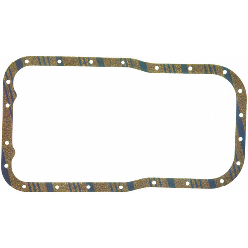Fel-Pro Nissan D21 OS 20042 C Engine Oil Pan Gasket Set Blue Stripe cork-rubber - OS20042C Photo - Primary