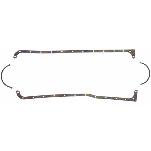 Fel-Pro Ford Maverick OS 30217 C Engine Oil Pan Gasket Set Blue Stripe cork-rubber - OS30217C Photo - Primary