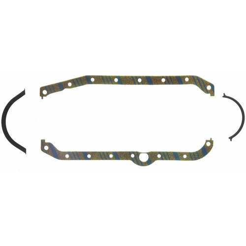 Fel-Pro Chevrolet C10 OS 30386 C Engine Oil Pan Gasket Set Blue Stripe cork-rubber - OS30386C Photo - Primary
