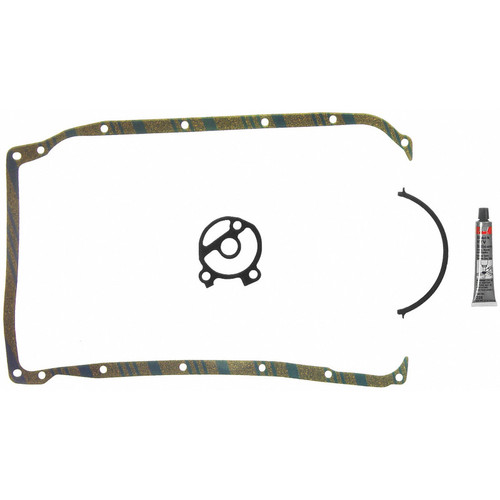 Fel-Pro Chevrolet S10 OS 34300 C Engine Oil Pan Gasket Set Blue Stripe cork-rubber - OS34300C Photo - Primary