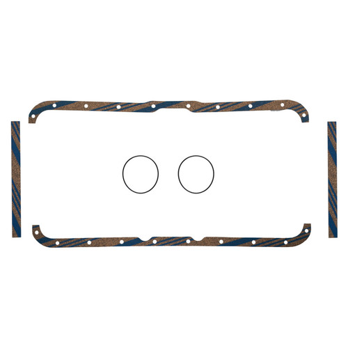 Fel-Pro OS 915 C Engine Oil Pan Gasket Set Blue Stripe cork-rubber - OS915C Photo - Primary