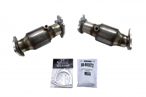 Kooks 3" Super Street Ultra-GREEN Catted OEM Connections - C8 Corvette Stingray / Z06