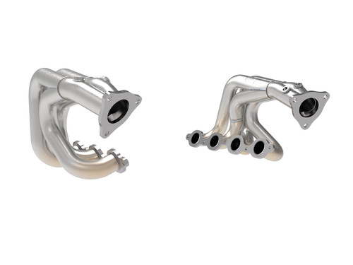 aFe Power  Twisted Steel 304 Stainless Steel Headers Brushed Finish - C8 Corvette aFe Power  Twisted Steel 304 Stainless Steel Headers Brushed Finish - C8 Corvette