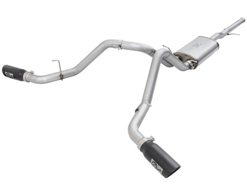 afe MACH Force-Xp Cat-Back Exhaust GM Silverado/Sierra 1500 09-18/ Limited 2019 V6-4.3/V8-4.8/5.3L - 49-44057-B Photo - Primary
