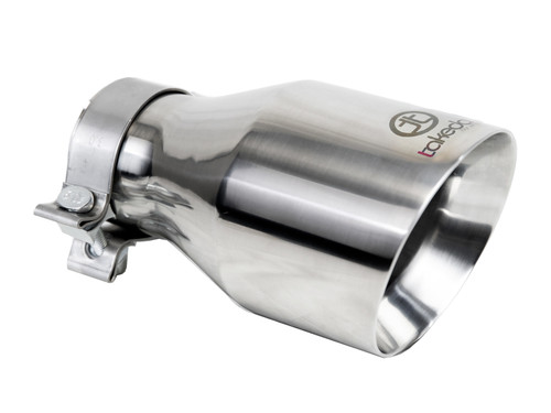 afe Takeda Universal Exhaust Tip 3 IN Inlet x 5 IN Outlet x 9 IN L - 49T30504-P09 Photo - Primary