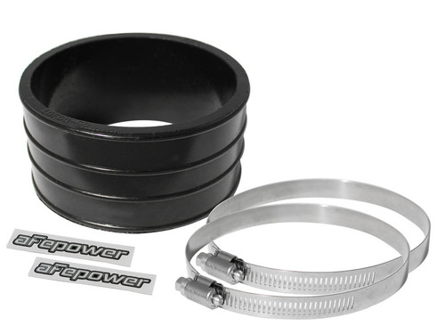afe Magnum FORCE Intake Coupling Kit (3-1/2 IN ID x 2 IN L) Straight Coupler - Black - 59-00026 Photo - Primary