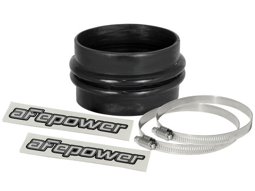 afe Magnum FORCE Intake Coupling Kit (3-3/4 IN ID x 2-1/2 IN L) Straight Bellow-Coupler - Black - 59-00084 Photo - Primary