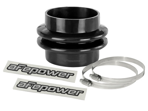 afe Magnum FORCE Intake Coupling Kit (3-1/4 IN ID x 3 IN L) Straight Bellow-Coupler - Black - 59-00099 Photo - Primary
