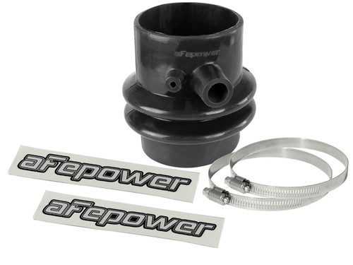 afe Magnum FORCE Intake Coupling Kit (3-1/4 IN ID x 4-1/2 IN L) Straight Bellow-Coupler - Black - 59-00110 Photo - Primary