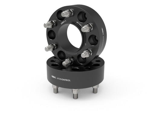 afe aFe CONTROL Wheel Spacers Ford F-150 21-25 6x135mm CB 87.1mm 2 IN Thickness - 610-30T002-B Photo - Primary