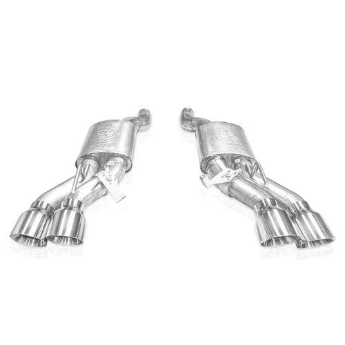 Stainless Works Axleback Valved Exhaust System w. Polished Tips - 2022+ Cadillac CT5-V Blackwing (SSWCT5V22AB)
