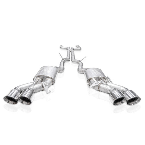 Stainless Works Catback Valved Exhaust System w. Polished Tips - 2022+ Cadillac CT5-V Blackwing (SSWCT5V22CB)
