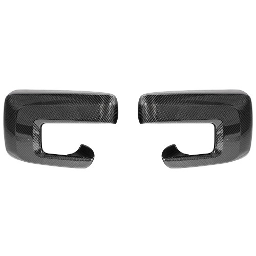 EOS Carbon Fiber Mirror Covers - 2022+ Ford F-150 / Raptor (MC-1274-BKCF) EOS Carbon Fiber Mirror Covers - 2022+ Ford F-150 / Raptor (MC-1274-BKCF)