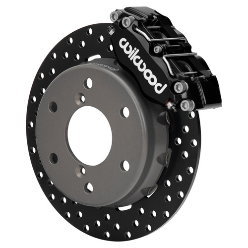 Wilwood 2024 Can Am Maverick Front Brake Kit 11.60in Drilled - Black - 140-17946-D Photo - Primary