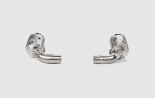 Akrapovic 2025 Porsche 911 Carrera /T/S/4S/Cabriolet/Targa (992.2) Link Pipe Set w/ Cat (SS) - L-PO/SS/6 User 1