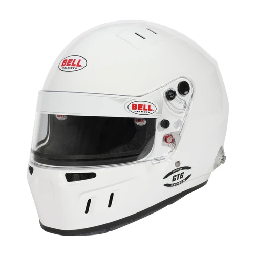 Bell Helmet Gt6 White (Hans) 61+(7 5/8 +) Fia8859-2024/Sa2025 - 1341129 Photo - Primary
