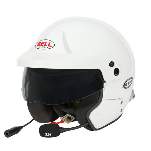 Bell Helmet Mag-10 Rally Sport White (Hans) Xs(55-56) Fia8859-2024 - 1443A22 Photo - Primary
