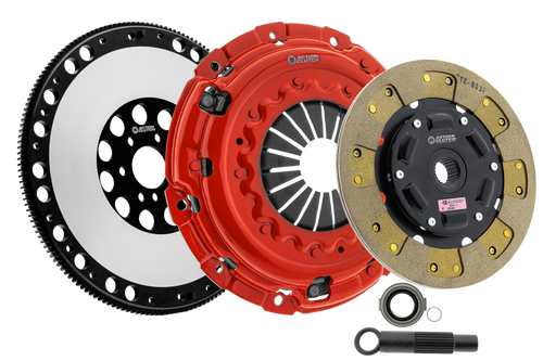 Action Clutch 03-12 Honda Accord 2.4L (K24A4) Stage 2 Clutch Kit (1KS) w/Lightened Flywheel - ACR-0595