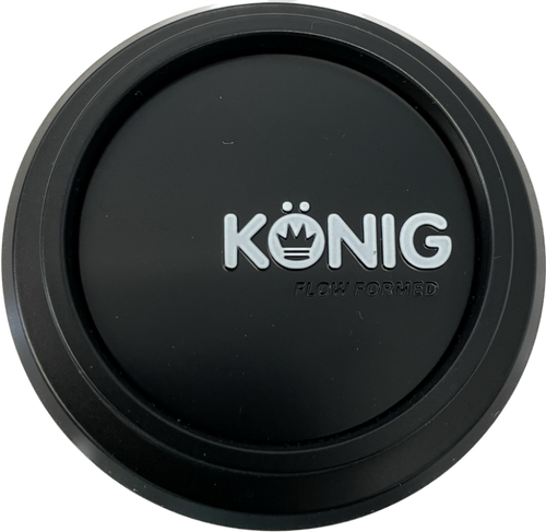 Konig Flow Formed Pop-in Center Cap - Heliogram/Neoform Black - CAPFFPI5 User 1
