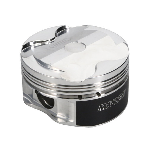 Manley 2018+ Ford Coyote 5.0L 6.75cc Dish 3.700in Bore 12:1 CR 22mm Pin Platinum Ext Duty Piston - 595938CE-1 Photo - Primary