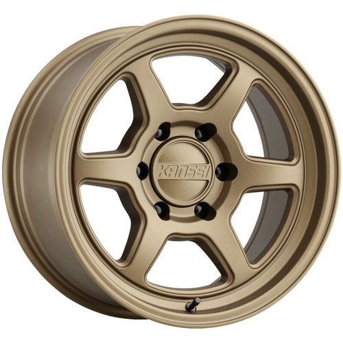 Kansei K14B Roku HD 17x8.5in / 6X139.7 BP / 0mm Offset / 106.1mm Bore - Bronze - K14B-78560-00 User 1