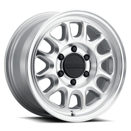 Raceline 958MC Rogue 17x9in / 5X127 BP / -12mm Offset / 78.1mm Bore - Machined CC - 958MC-79050-12 Photo - Primary