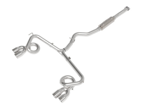 aFe Subaru WRX/STi 15-21 H4-2.0/2.5L Takeda 3in to 2-1/2in Stnlss Cat-Back Exhaust w/ Polished Tip - 49-36810-P Photo - Primary