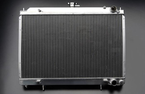 GReddy 89-94 Nissan Skyline GT-R TW-R Aluminum Radiator w/ 50mm Thick Core - 12023802 Photo - Primary