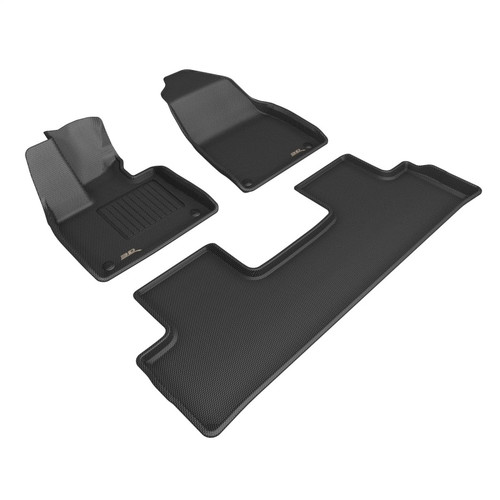 3D MAXpider 2025+ Polestar 3 Kagu 1st and 2nd Row Floormats - Black - L1PS00301509 Photo - Primary