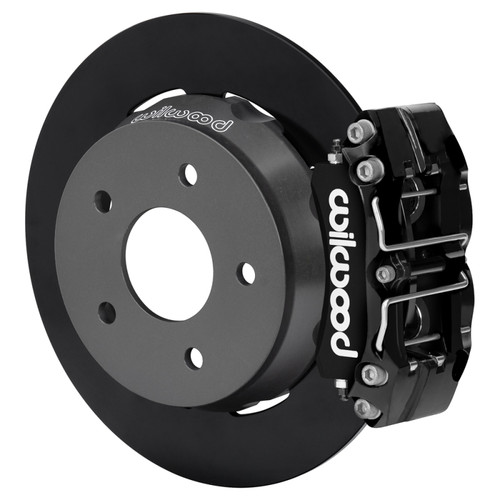 Wilwood 22-24 Polaris RZR Turbo/ Pro R 5-Lug Rear Big Brake Kit - Black Powder Coat - 140-18060 Photo - Primary